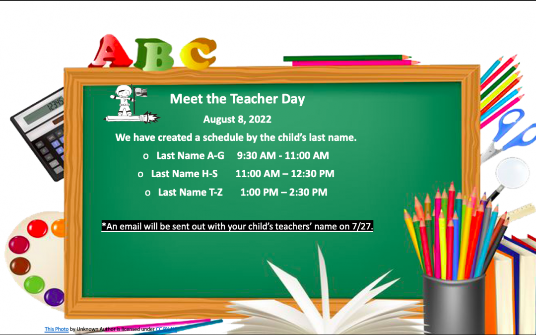 Meet the Teacher Day